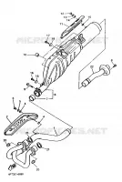 UITLAAT voor Yamaha XT600E 1998