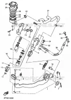 REMPOMP ACHTER voor Yamaha XT600E 1998