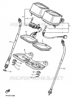 TELLERSET voor Yamaha XT600E 1998