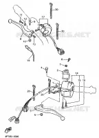 STUURSCHAKELAAR / HEVEL voor Yamaha XT600E 1998