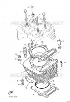 CILINDER voor Yamaha XT600E 1998