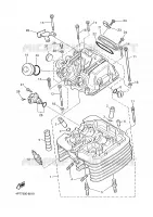 CILINDERKOP voor Yamaha XT600E 2002