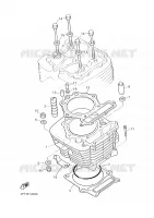 CILINDER voor Yamaha XT600E 2002
