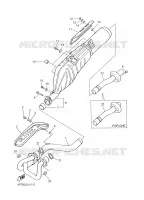 UITLAAT voor Yamaha XT600E 2002