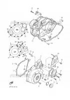 DEKSEL   MOTOR 1 voor Yamaha XT600E 2002