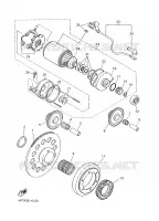 STARTMOTOR KOPPELINGS voor Yamaha XT600E 2002