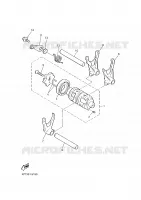 SCHAKELWALS voor Yamaha XT600E 2002