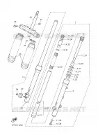 VOORVORK voor Yamaha XT600E 2002