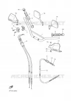 STUUR / KABEL voor Yamaha XT600E 2002