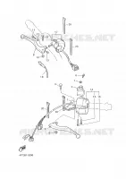 STUURSCHAKELAAR / HEVEL voor Yamaha XT600E 2002