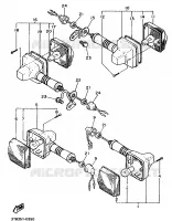 KNIPPERLICHT voor Yamaha XT600EH (33KW) 1993