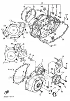 DEKSEL   MOTOR 1 voor Yamaha XT600EN 1991