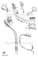 STUUR / KABEL voor Yamaha XT600EN 1991