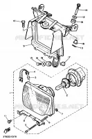 KOPLAMP voor Yamaha XT600EN 1991