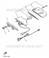 ACHTERLICHT voor Yamaha XT600EN 1991