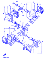 KNIPPERLICHT voor Yamaha XT600EN (20.0KW 1993