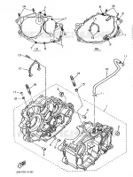 CARTERDELEN voor Yamaha XT600N (20.0KW) 1986