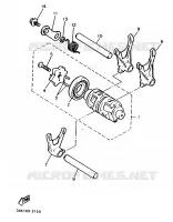 SCHAKELWALS voor Yamaha XT600N (20.0KW) 1986