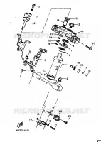 STUUR voor Yamaha XT600N (20.0KW) 1986