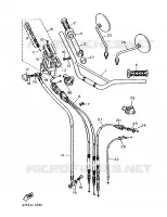 STUUR / KABEL voor Yamaha XT600N (20.0KW) 1986