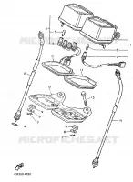 TELLERSET voor Yamaha XT600N (20.0KW) 1986