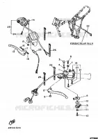 STUURSCHAKELAAR / HEVEL voor Yamaha XT600N (20.0KW) 1986