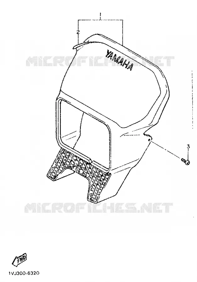 KAP 1 Yamaha MOTO 600 1987 XT  XT600N