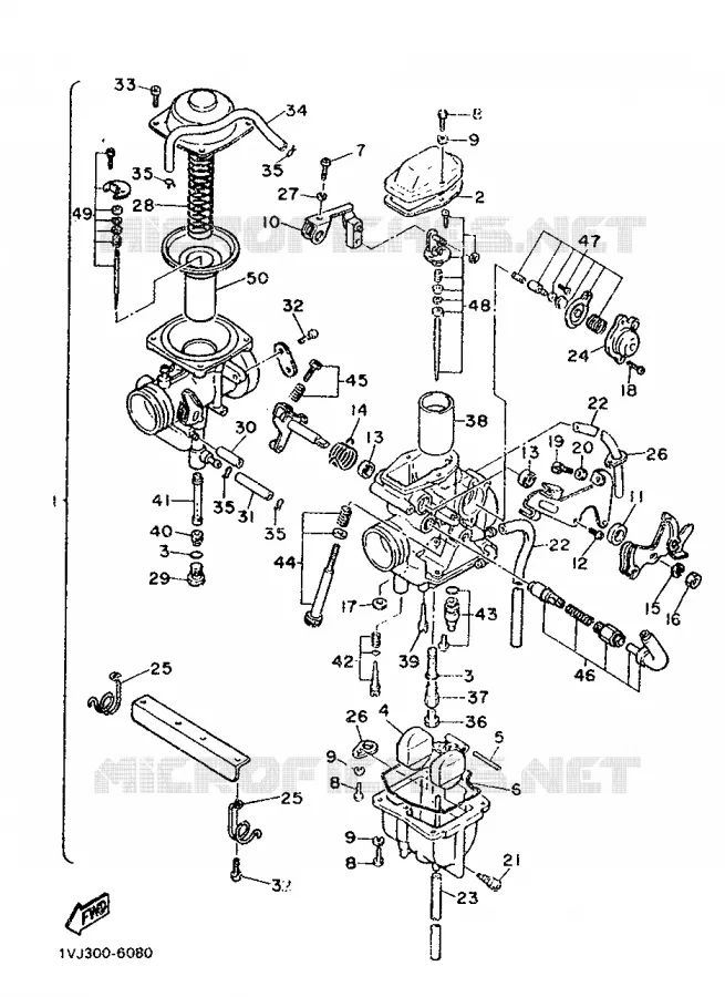 CARBURATEUR  Yamaha MOTO 600 1986 XTZ  XT600Z
