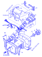 ALTERNATIEF CHASSIS / ELECTRISCH voor Yamaha XT600Z 1988