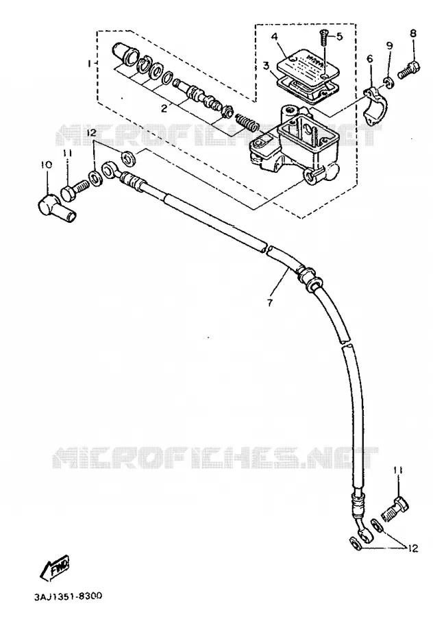 POMP VOOR Yamaha MOTO 600 1990 XTZ  XT600Z