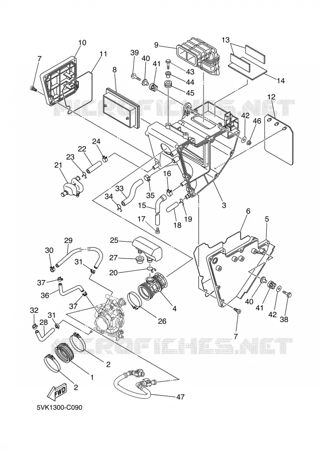 INLAAT Yamaha MOTO 660 2006 XTR  XT660R