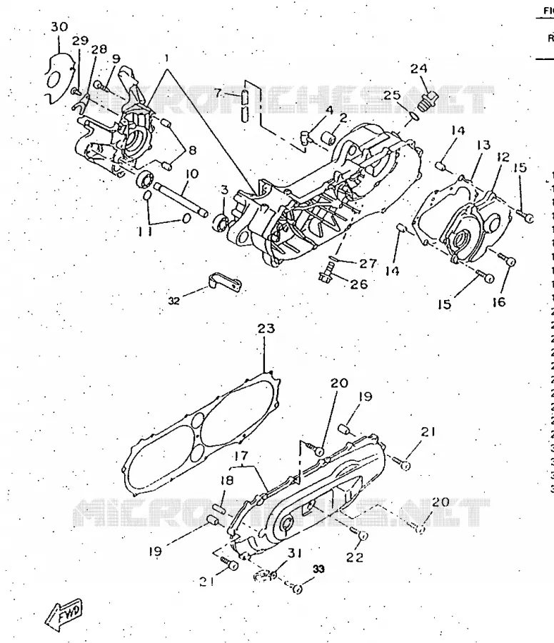 CARTERDELEN Yamaha SCOOTER 50 1997 ROCKET  CW50RSP