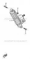 ACHTER SCHOKBREKER voor Yamaha BOOSTER TRACK 1997