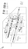VOORVORK voor Yamaha BOOSTER TRACK 1997