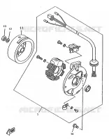 DYNAMO voor Yamaha BOOSTER TRACK 1997