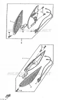 KNIPPERLICHT voor Yamaha BOOSTER TRACK 1997