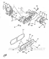 CARTERDELEN voor Yamaha BOOSTER TRACK 1997