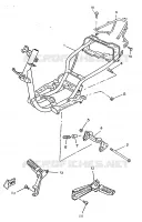 FRAME voor Yamaha BOOSTER TRACK 1998