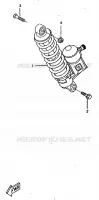 ACHTER SCHOKBREKER voor Yamaha BOOSTER TRACK 1998