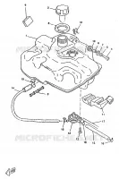 BENZINE TANK voor Yamaha BOOSTER TRACK 1998