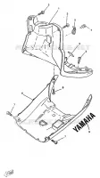 BEENSCHERM voor Yamaha BOOSTER TRACK 1998