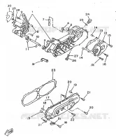 CARTERDELEN voor Yamaha BOOSTER TRACK 1998