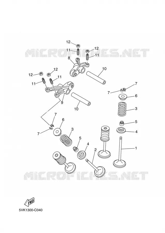 KLEPPEN Yamaha MOTO 660 2007 XTR  XT660R