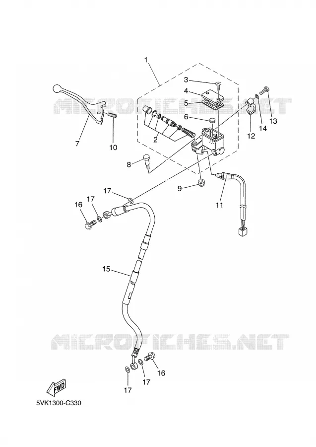 REMPOMP VOOR Yamaha MOTO 660 2004 XTX  XT660X