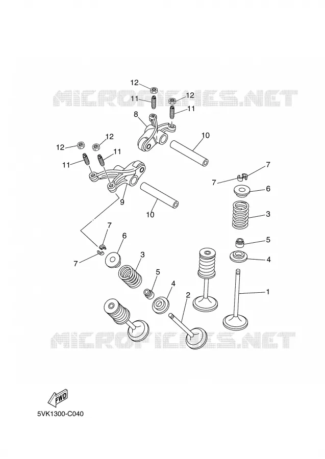 KLEPPEN Yamaha MOTO 660 2006 XTX  XT660X