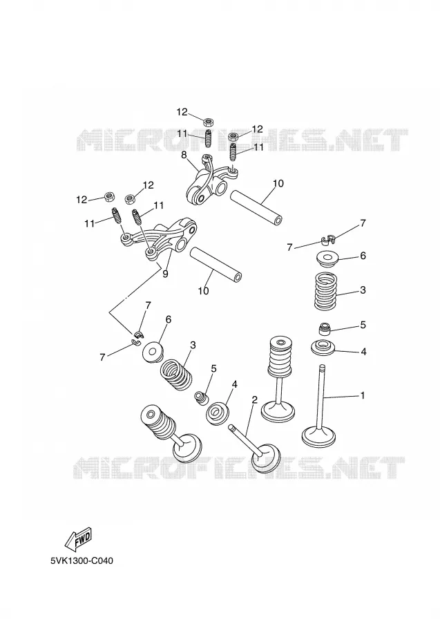 KLEPPEN Yamaha MOTO 660 2008 XTX  XT660X