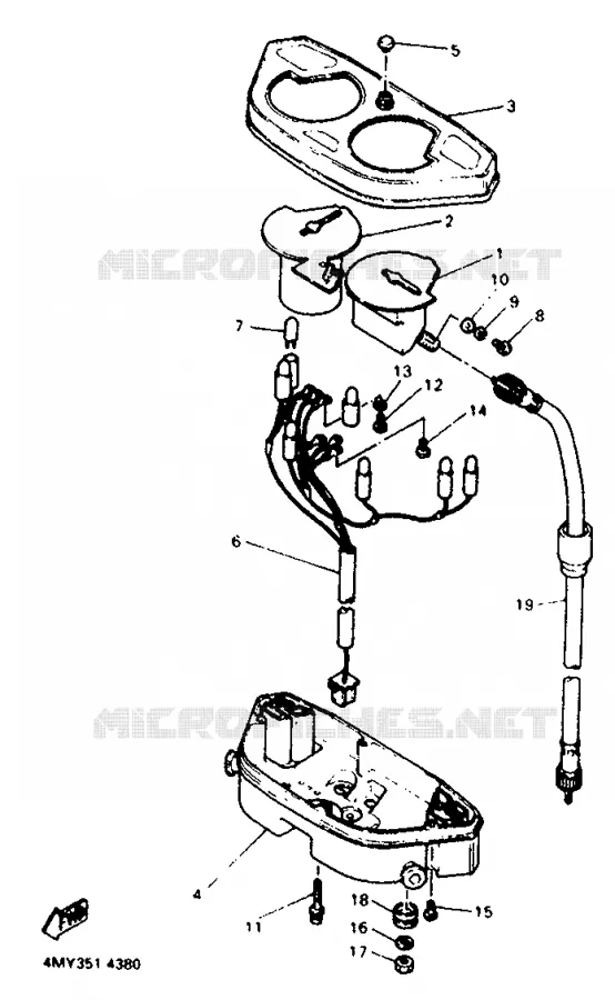 TELLERSET Yamaha MOTO 660 1996 TENERE  XTZ660