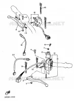 STUUR / KABEL voor Yamaha XTZ660H (35.3KW 1992