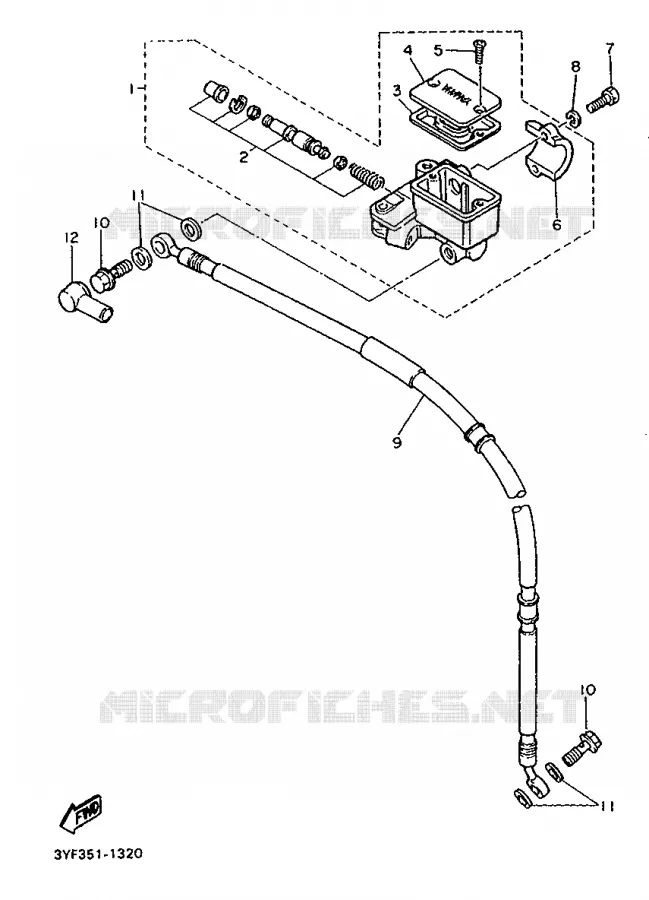 POMP VOOR Yamaha MOTO 660 1992 TENERE  XTZ660N (20.0KW