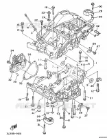 CARTERDELEN voor Yamaha XTZ750 1989
